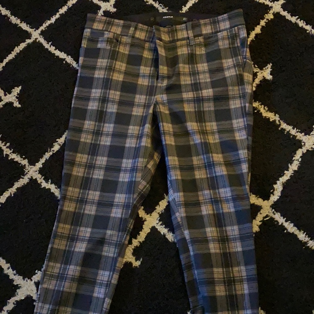 Torrid plaid pants